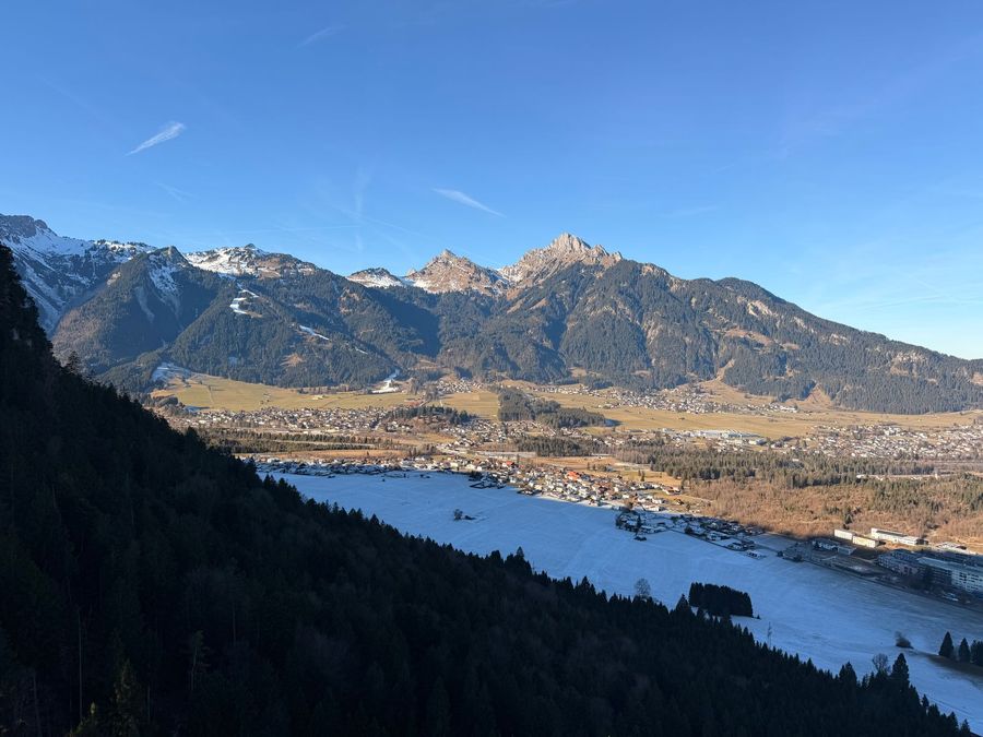 Alpenpanorama in Österreich