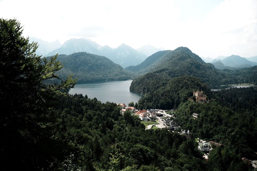 Bayerische Berglandschaft